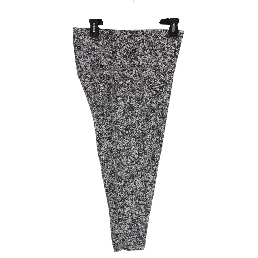 Athleta Salutation Cropped‎ Leggings size 1X Stash Pocket Textured 7/8